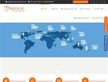 Tablet Screenshot of imperial-overseas.com